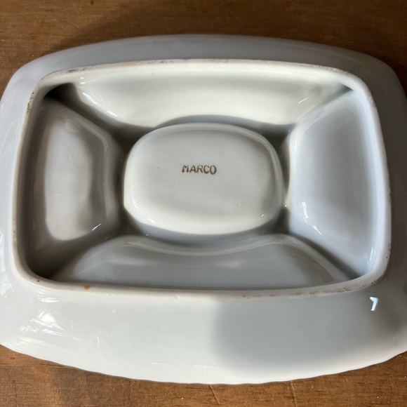 Vintage from the 1960’s Marco divided dish. Perfect condition. Made in Japan - Picture 3 of 5